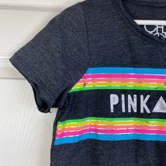 ChaSer Pink Floyd Neon Stripes T-shirt - Picture 3 of 6